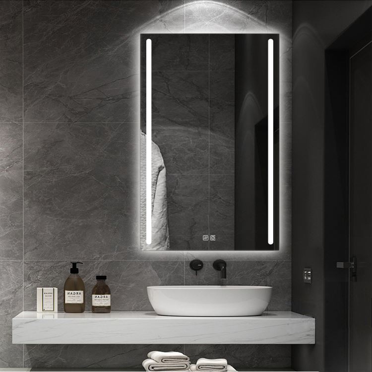 Led Backlit Mirror With Borde
